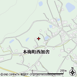 京都府亀岡市本梅町西加舎斧磨31周辺の地図