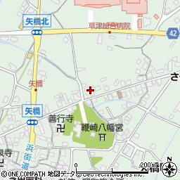 滋賀県草津市矢橋町1472周辺の地図