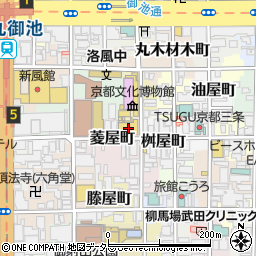 京都府京都市中京区菱屋町48周辺の地図