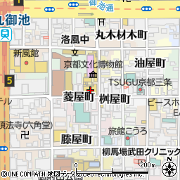 京都府京都市中京区菱屋町48周辺の地図