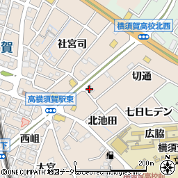 中華麺食房三宝亭 東海店周辺の地図