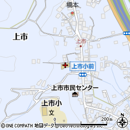 岡山県新見市上市433周辺の地図
