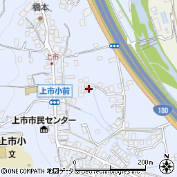 岡山県新見市上市358周辺の地図