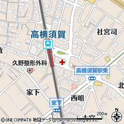 星煌学院横須賀校周辺の地図