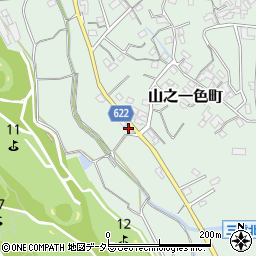 三重県四日市市山之一色町2044周辺の地図