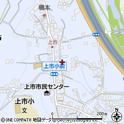 岡山県新見市上市367-2周辺の地図