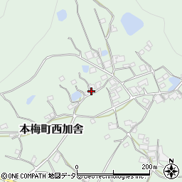 京都府亀岡市本梅町西加舎斧磨11周辺の地図
