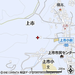 岡山県新見市上市458周辺の地図