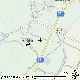 京都府亀岡市本梅町西加舎稲場7周辺の地図