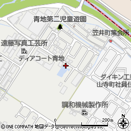 滋賀県草津市青地町243周辺の地図