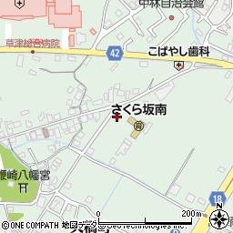 滋賀県草津市矢橋町183周辺の地図