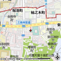 京都東急ホテル東山周辺の地図