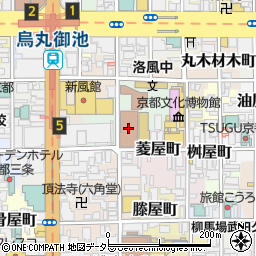 日本郵便中京郵便局周辺の地図
