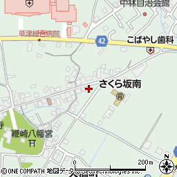 滋賀県草津市矢橋町1503周辺の地図