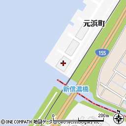 由良海運株式会社横須賀出張所周辺の地図
