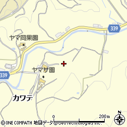 愛知県岡崎市駒立町カワテ56周辺の地図