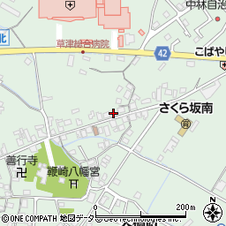 滋賀県草津市矢橋町1489周辺の地図