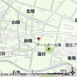 愛知県豊田市和会町前畑4-4周辺の地図