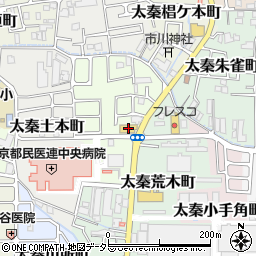スギドラッグ太秦店周辺の地図