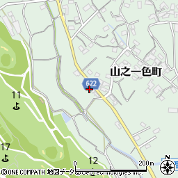三重県四日市市山之一色町2095周辺の地図