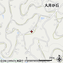 岡山県美作市大井が丘周辺の地図