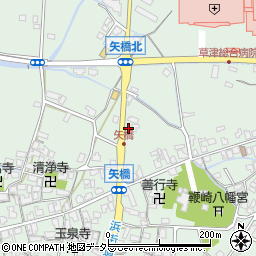 滋賀県草津市矢橋町1871周辺の地図