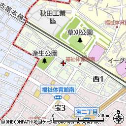 コーポラスサカイ２周辺の地図