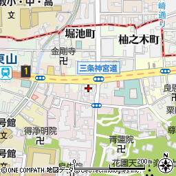 京都府京都市東山区西町147周辺の地図