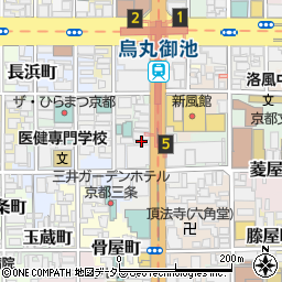 京都伝統工芸館周辺の地図