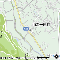 三重県四日市市山之一色町2089周辺の地図
