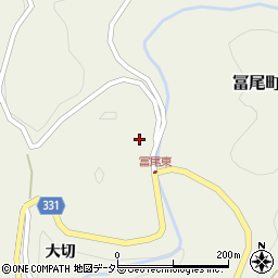 愛知県岡崎市冨尾町途茂周辺の地図