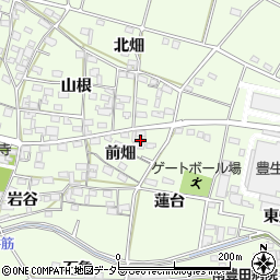 愛知県豊田市和会町前畑5周辺の地図