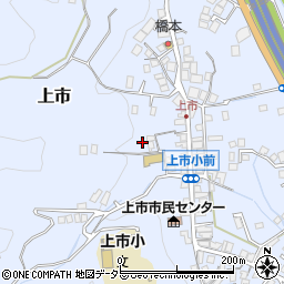 岡山県新見市上市424周辺の地図