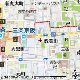 京都府京都市東山区二町目51周辺の地図