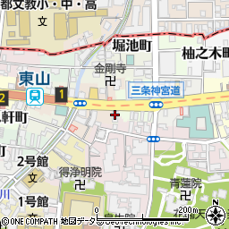 京都滋賀県人会周辺の地図