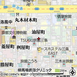 京都府麺類飲食業生活衛生同業組合周辺の地図