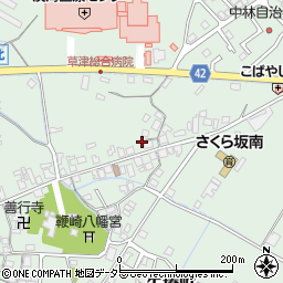 滋賀県草津市矢橋町1491周辺の地図