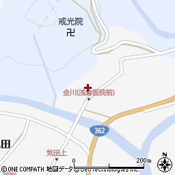 静岡県浜松市天竜区春野町気田1053周辺の地図