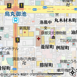 京都府京都市中京区菱屋町30周辺の地図