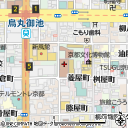 京都府京都市中京区菱屋町30周辺の地図