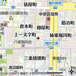 京都府京都市中京区姉猪熊町320周辺の地図
