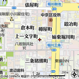 上野工房周辺の地図