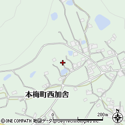 京都府亀岡市本梅町西加舎斧磨21周辺の地図
