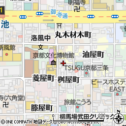 ギャラリー高倉通周辺の地図