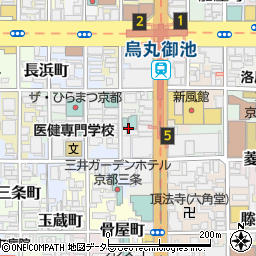京都府京都市中京区柿本町392周辺の地図