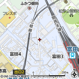 桑名スポーツ四日市営業所周辺の地図