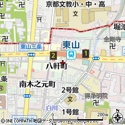 京都府京都市東山区今小路町81周辺の地図