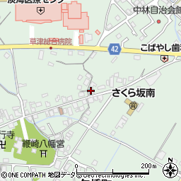滋賀県草津市矢橋町1500周辺の地図