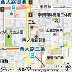 京都市中京いきいき市民活動センター周辺の地図