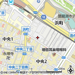 滋賀銀行中町代理店 ＡＴＭ周辺の地図